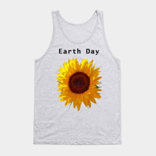 Earth Day Sunflower Tank Top